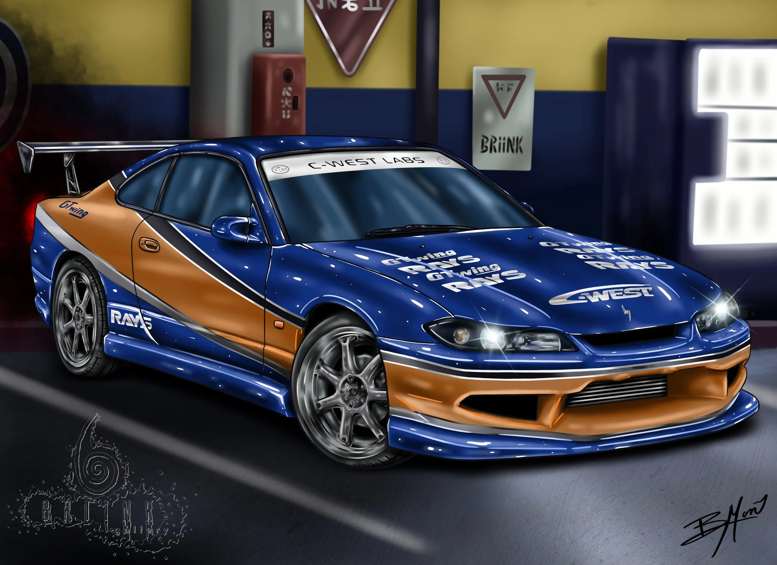 mona✨5点☆ Briink Custom art, tattoos, and custom car custom tuning pins